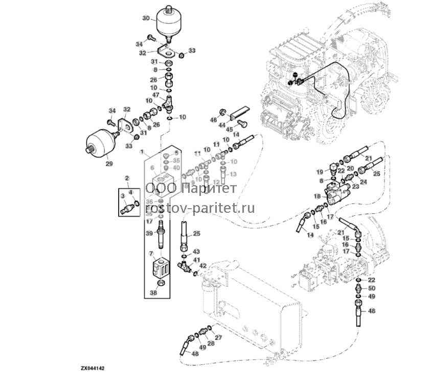 ACCUMULATOR (AHC) FOR IVLOC™ TRANSMISSION 